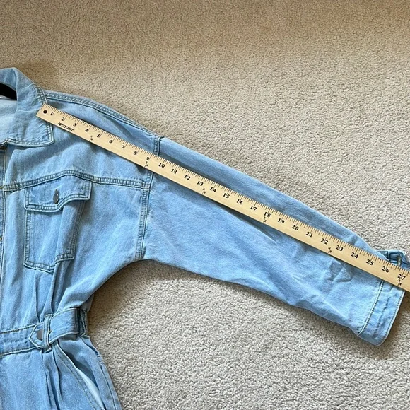 12th Tribe Denim Jumpsuit - Picture 6 of 12